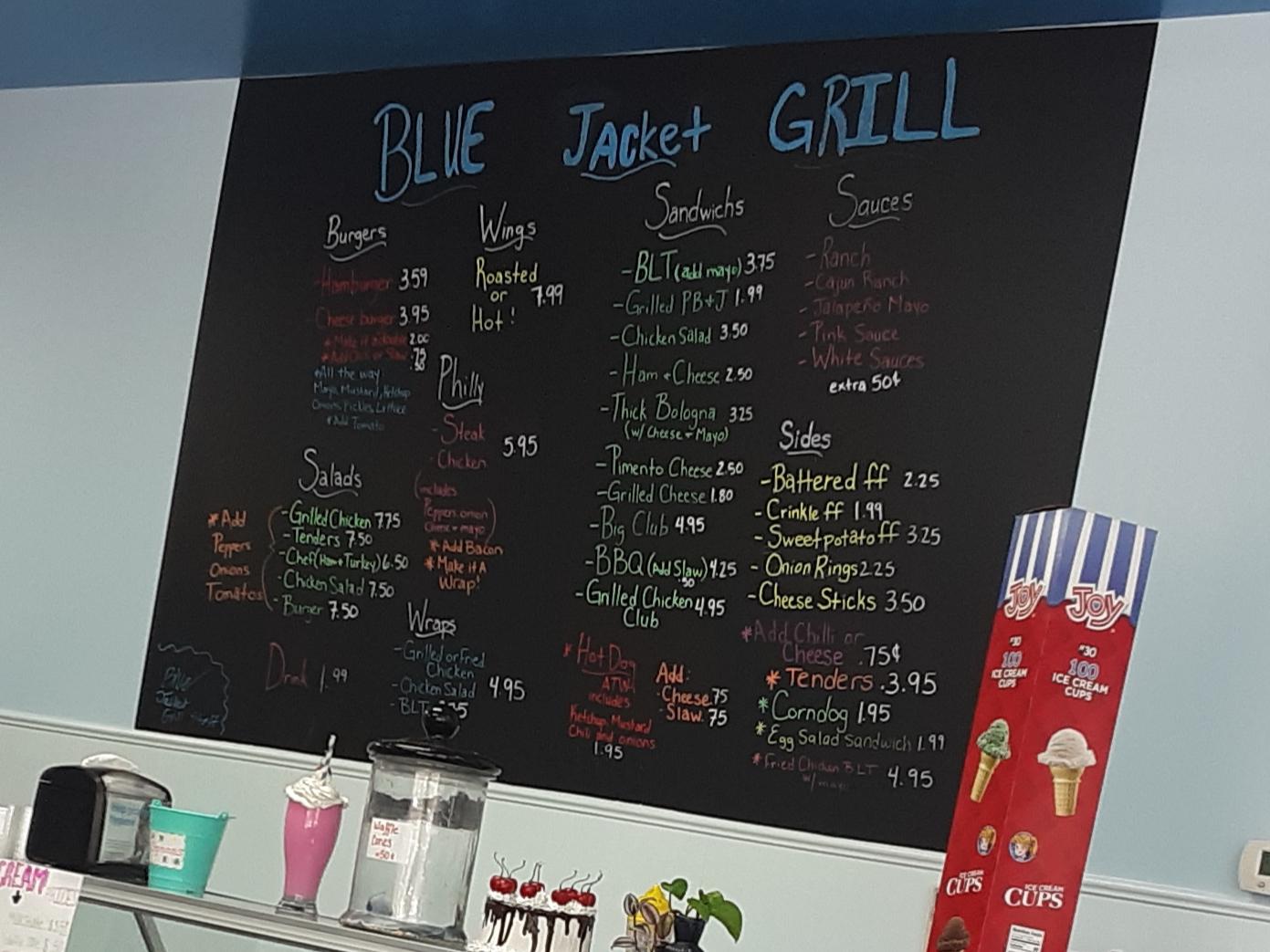 Blue Jacket Grill